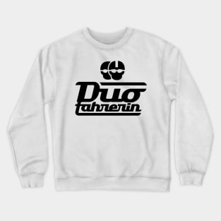 Duo driver Logo v.2 (black) Crewneck Sweatshirt